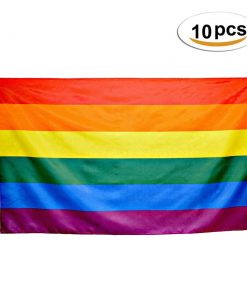 10 Pieces Gay Pride Flag (3x5) PN0112 Default Title Official PAN FLAG Merch