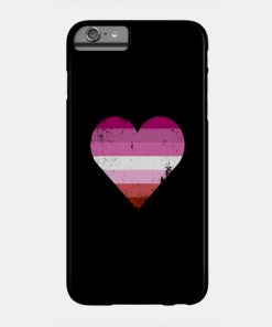 Lesbian Pride Heart Flag
