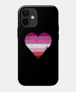 Lesbian Pride Heart Flag