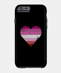 Lesbian Pride Heart Flag