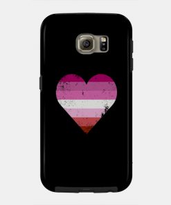 Lesbian Pride Heart Flag