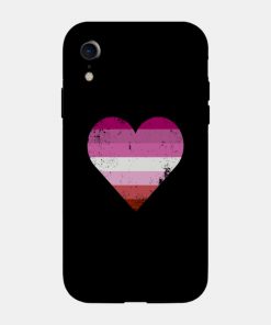 Lesbian Pride Heart Flag