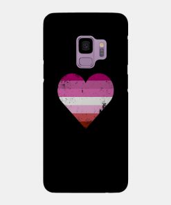 Lesbian Pride Heart Flag