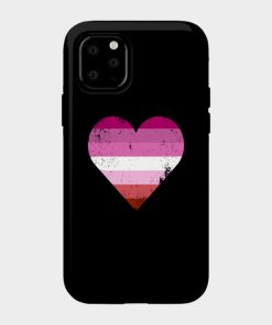 Lesbian Pride Heart Flag