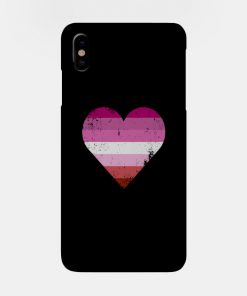 Lesbian Pride Heart Flag