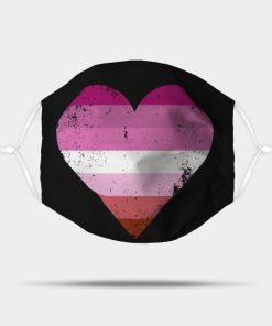 Lesbian Pride Heart Flag