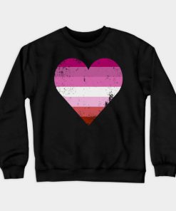 Lesbian Pride Heart Flag