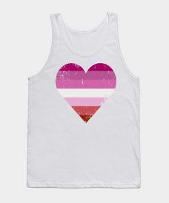Lesbian Pride Heart Flag
