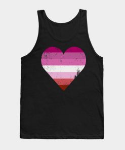 Lesbian Pride Heart Flag