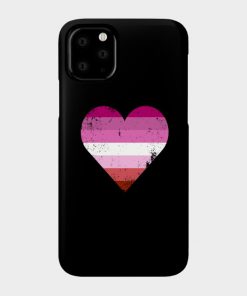 Lesbian Pride Heart Flag