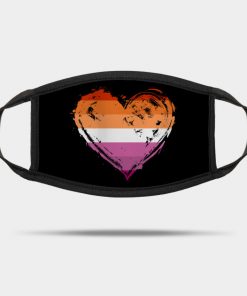 Lesbian Pride Heart Flag