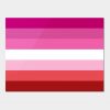 Pink Lesbian Flag