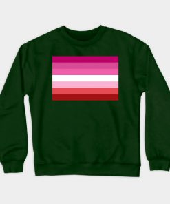Lesbian Sweatshirts - Pink Lesbian Flag Sweatshirt TP1503 3 - Lesbian Flag Pink Lesbian Flag