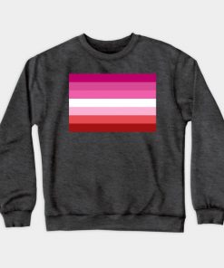 Lesbian Sweatshirts - Pink Lesbian Flag Sweatshirt TP1503 4 - Lesbian Flag Pink Lesbian Flag