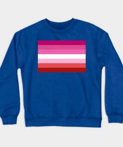 Lesbian Sweatshirts - Pink Lesbian Flag Sweatshirt TP1503 5 - Lesbian Flag Pink Lesbian Flag