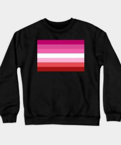 Lesbian Sweatshirts - Pink Lesbian Flag Sweatshirt TP1503 6 - Lesbian Flag Pink Lesbian Flag