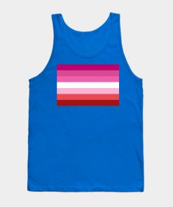 Lesbian Tank Tops - Pink Lesbian Flag Tank Top TP1503 4 - Lesbian Flag Pink Lesbian Flag