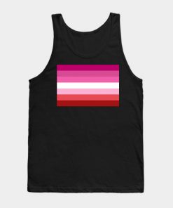 Lesbian Tank Tops - Pink Lesbian Flag Tank Top TP1503 6 - Lesbian Flag Pink Lesbian Flag