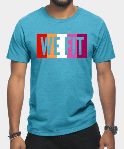 Lesbian T-Shirts - We Fit T-Shirt TP1503 10 - Lesbian Flag We Fit