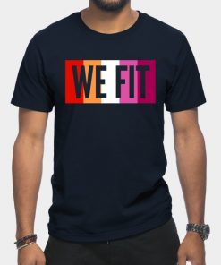 Lesbian T-Shirts - We Fit T-Shirt TP1503 15 - Lesbian Flag We Fit