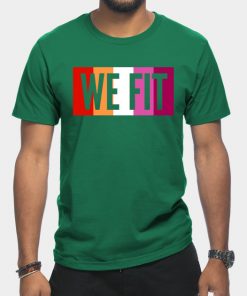 Lesbian T-Shirts - We Fit T-Shirt TP1503 18 - Lesbian Flag We Fit