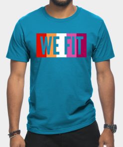 Lesbian T-Shirts - We Fit T-Shirt TP1503 5 - Lesbian Flag We Fit