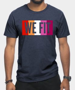 Lesbian T-Shirts - We Fit T-Shirt TP1503 6 - Lesbian Flag We Fit