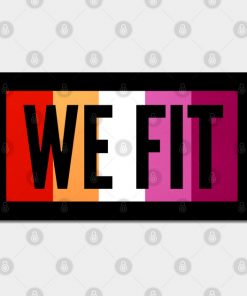 Lesbian Posters - We Fit Poster TP1503 5 - Lesbian Flag We Fit