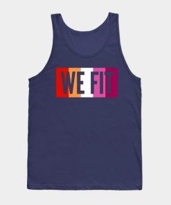 Lesbian Tank Tops - We Fit Tank Top TP1503 2 - Lesbian Flag We Fit