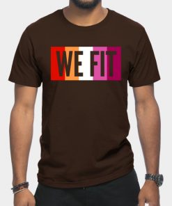 Lesbian T-Shirts - We Fit T-Shirt TP1503 8 - Lesbian Flag We Fit