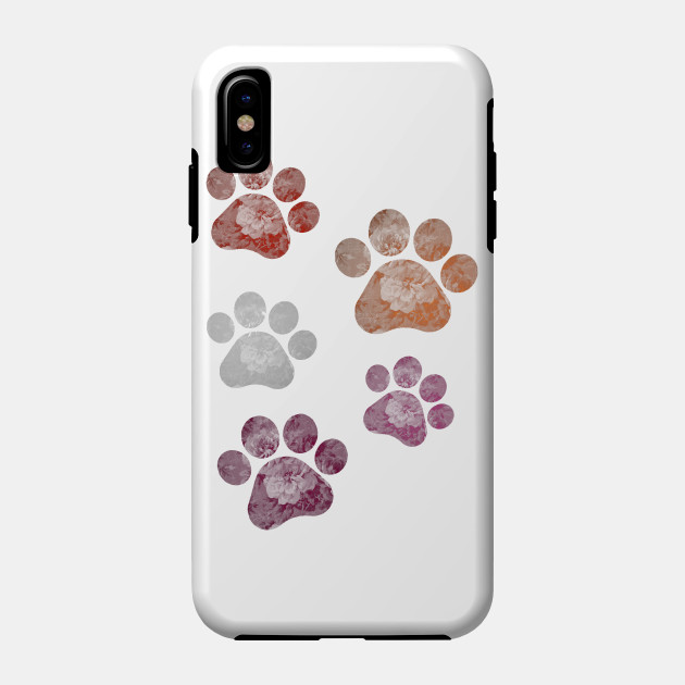 13269055_0-46 Subtle Floral Paw Prints Flag