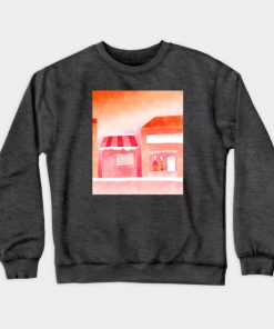 Lesbian Sweatshirts - Forested Sunset Sweatshirt TP1503 2 - Lesbian Flag Forested Sunset