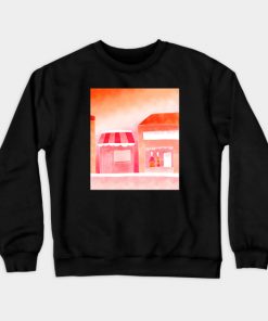 Lesbian Sweatshirts - Forested Sunset Sweatshirt TP1503 3 - Lesbian Flag Forested Sunset