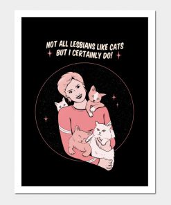 Lesbian Posters - Not All Lesbians Poster TP1503 4 - Lesbian Flag Not All Lesbians