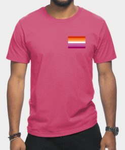 Lesbian T-Shirts - Lesbian Flag T-Shirt TP1503 3 - Lesbian Flag Lesbian Flag