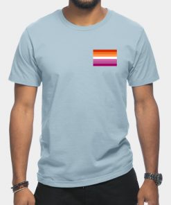Lesbian T-Shirts - Lesbian Flag T-Shirt TP1503 6 - Lesbian Flag Lesbian Flag