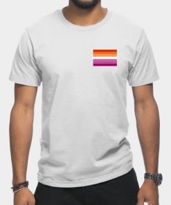 Lesbian T-Shirts - Lesbian Flag T-Shirt TP1503 7 - Lesbian Flag Lesbian Flag