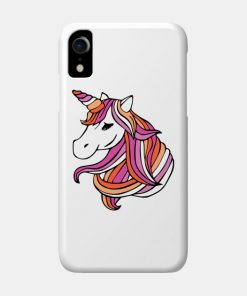 Lesbian Cases - Lesbian Flag Unicorn Phone Case TP1503 2 - Lesbian Flag Lesbian Flag Unicorn