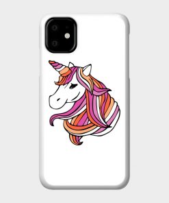 Lesbian Cases - Lesbian Flag Unicorn Phone Case TP1503 3 - Lesbian Flag Lesbian Flag Unicorn