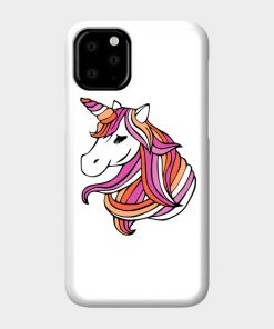 Lesbian Cases - Lesbian Flag Unicorn Phone Case TP1503 4 - Lesbian Flag Lesbian Flag Unicorn