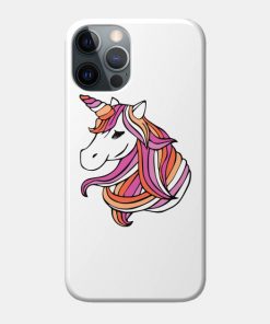 Lesbian Cases - Lesbian Flag Unicorn Phone Case TP1503 6 - Lesbian Flag Lesbian Flag Unicorn
