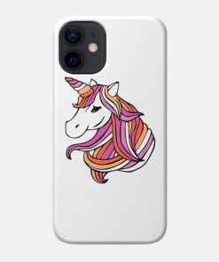 Lesbian Cases - Lesbian Flag Unicorn Phone Case TP1503 7 - Lesbian Flag Lesbian Flag Unicorn