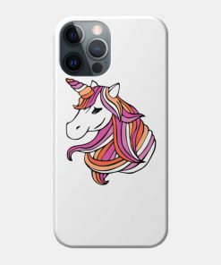Lesbian Cases - Lesbian Flag Unicorn Phone Case TP1503 8 - Lesbian Flag Lesbian Flag Unicorn
