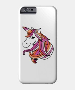 Lesbian Cases - Lesbian Flag Unicorn Phone Case TP1503 13 - Lesbian Flag Lesbian Flag Unicorn