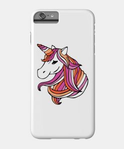 Lesbian Cases - Lesbian Flag Unicorn Phone Case TP1503 14 - Lesbian Flag Lesbian Flag Unicorn