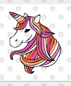 Lesbian Posters - Lesbian Flag Unicorn Poster TP1503 4 - Lesbian Flag Lesbian Flag Unicorn