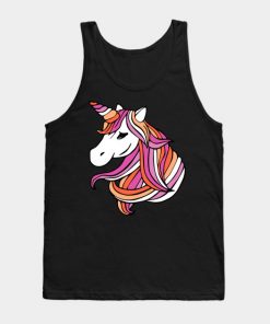 Lesbian Flag Unicorn