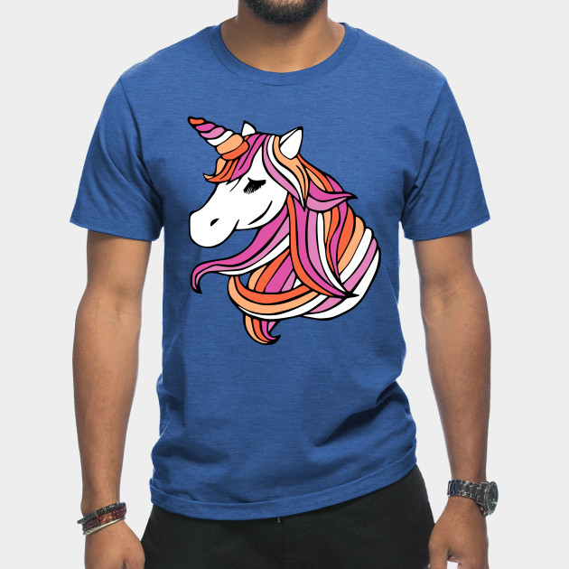14215485_0 Lesbian Flag Unicorn