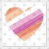 Lesbian Flag Heart