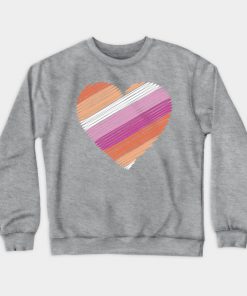 Lesbian Flag Heart